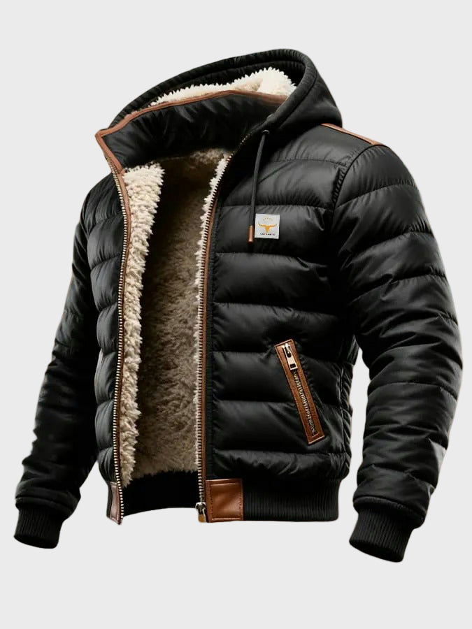 DAMIAN | Chaqueta acolchada con capucha