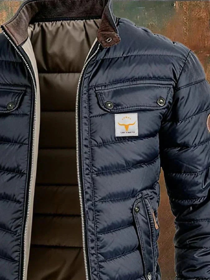 LIAM | Chaqueta acolchada de silueta limpia