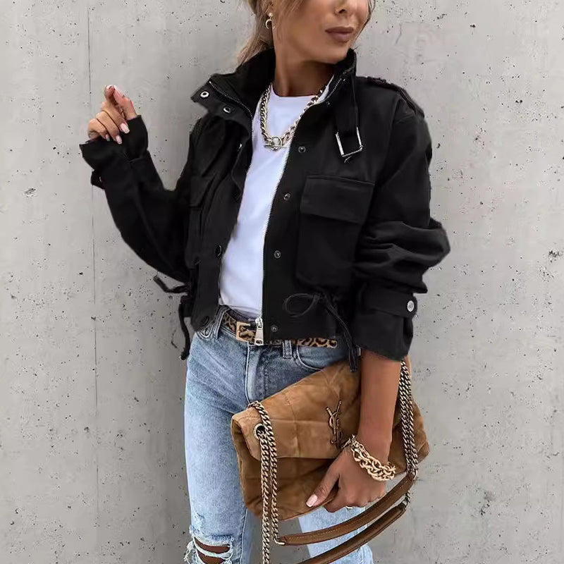 HANNA | Chaqueta con cuello alto