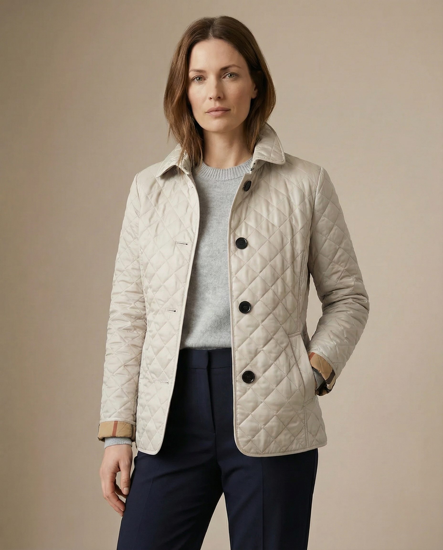 CATALINA | Chaqueta acolchada con botones