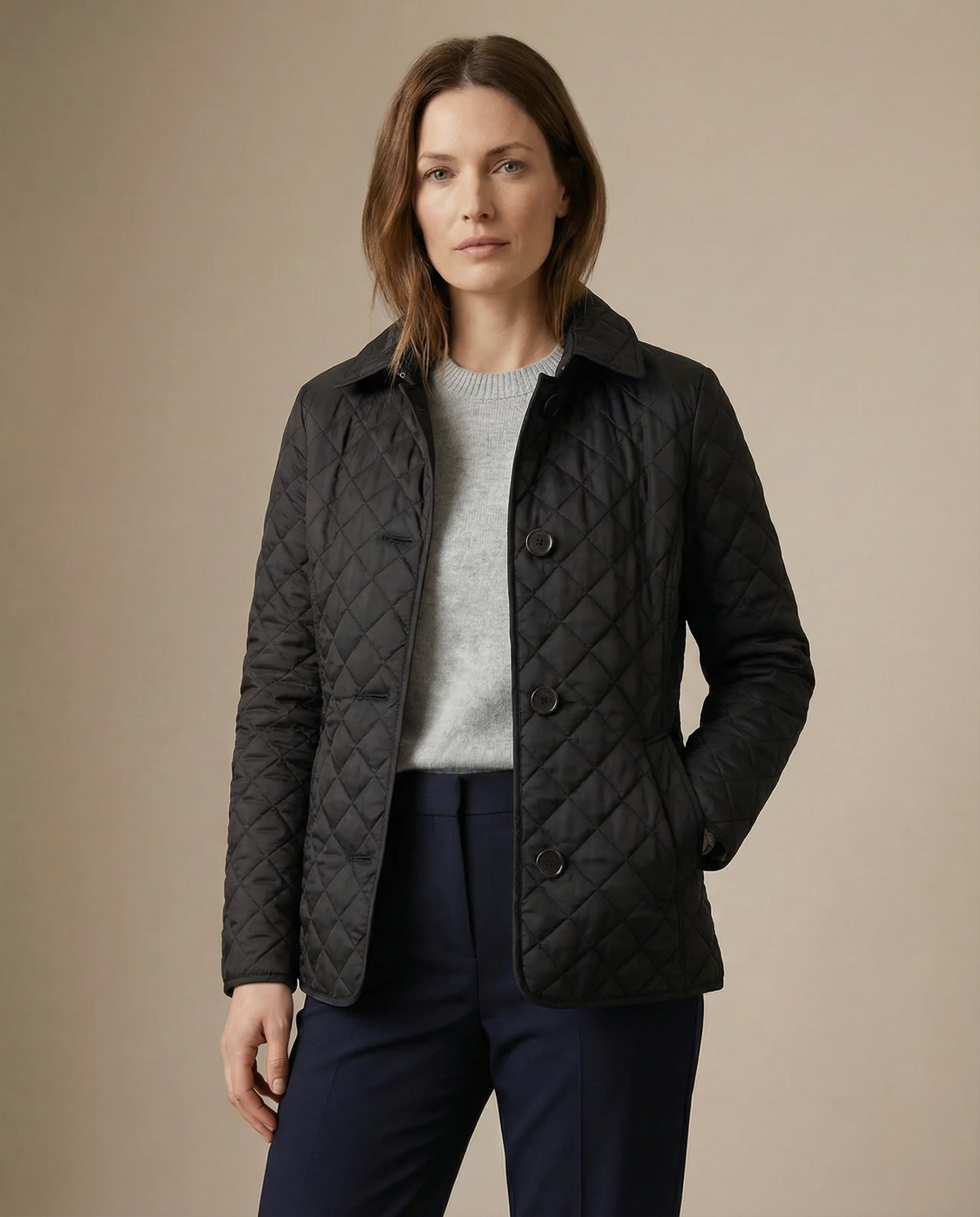 CATALINA | Chaqueta acolchada con botones