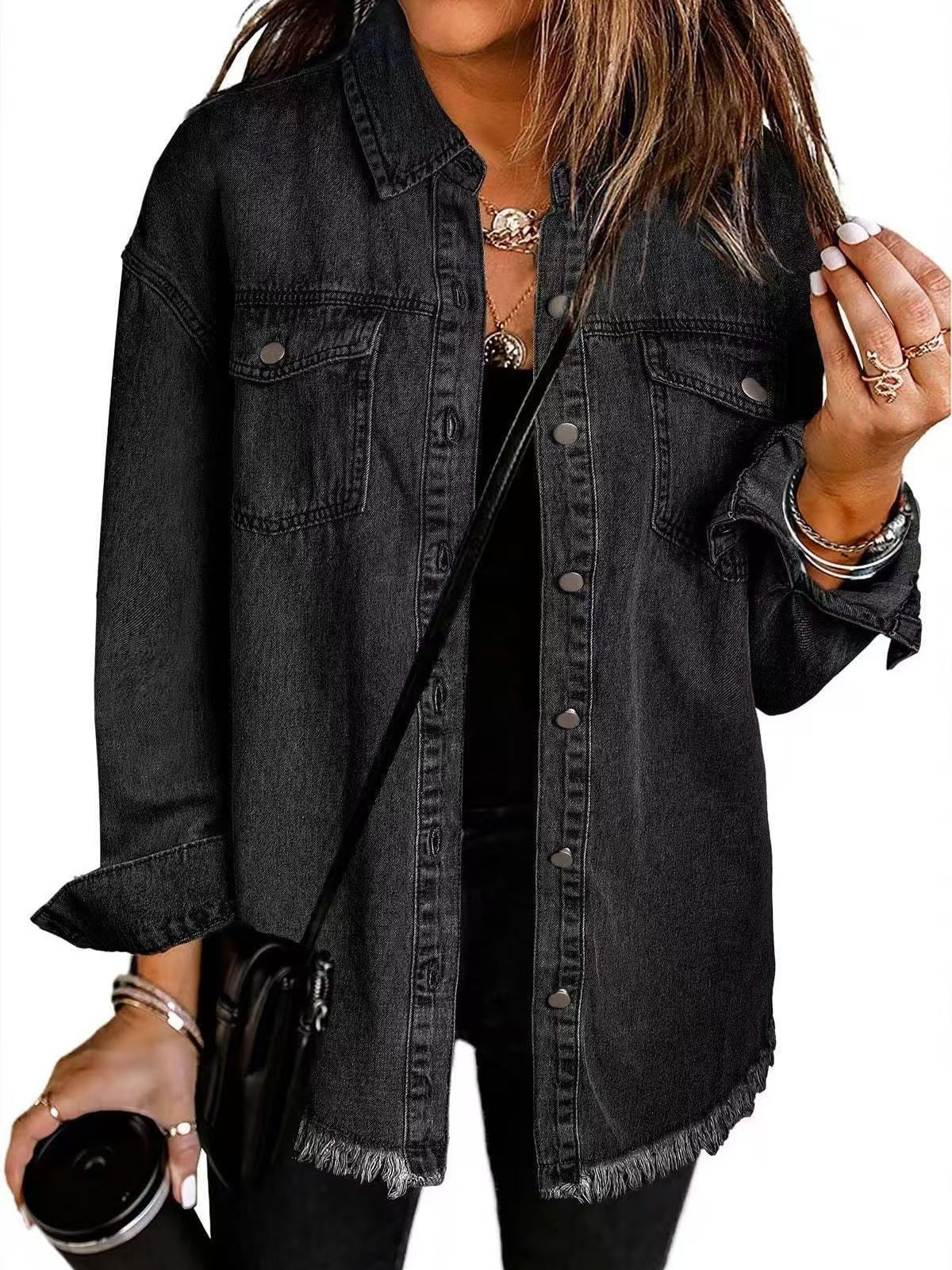 ISABEL | Chaqueta vaquera de corte holgado
