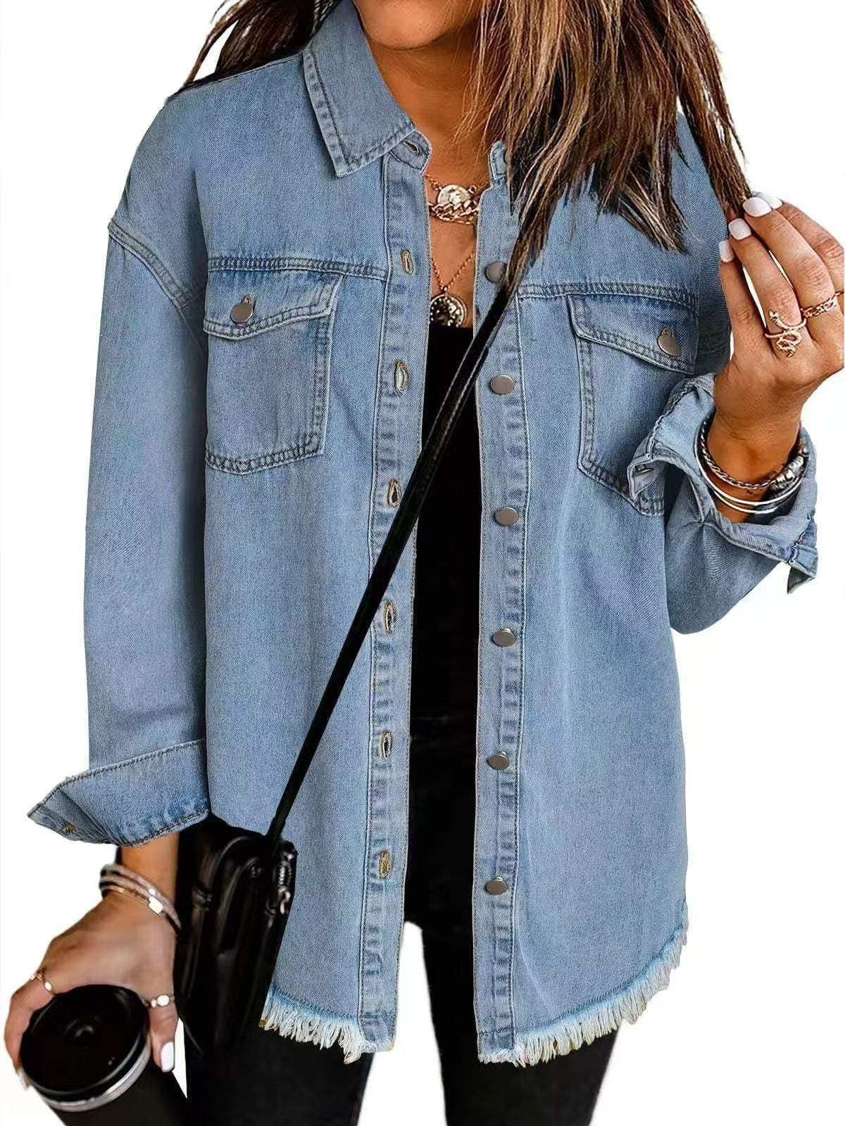 ISABEL | Chaqueta vaquera de corte holgado