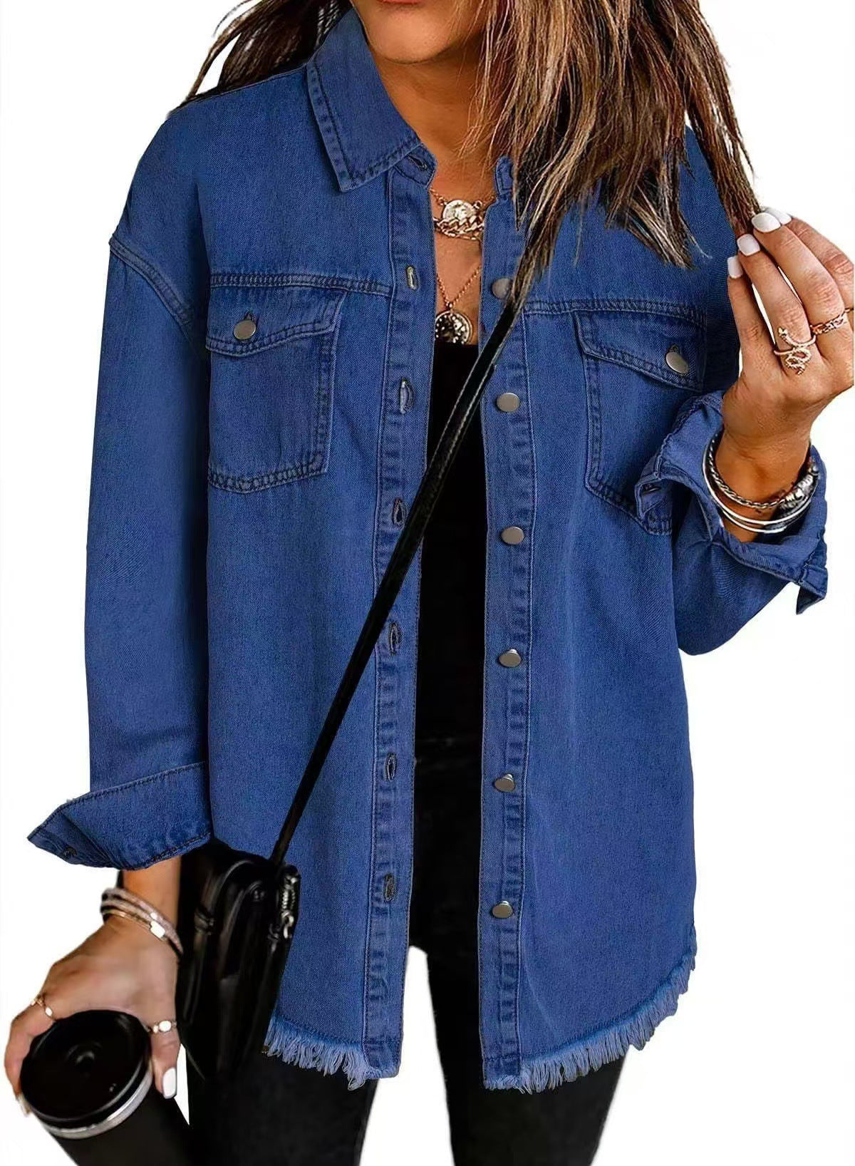 ISABEL | Chaqueta vaquera de corte holgado