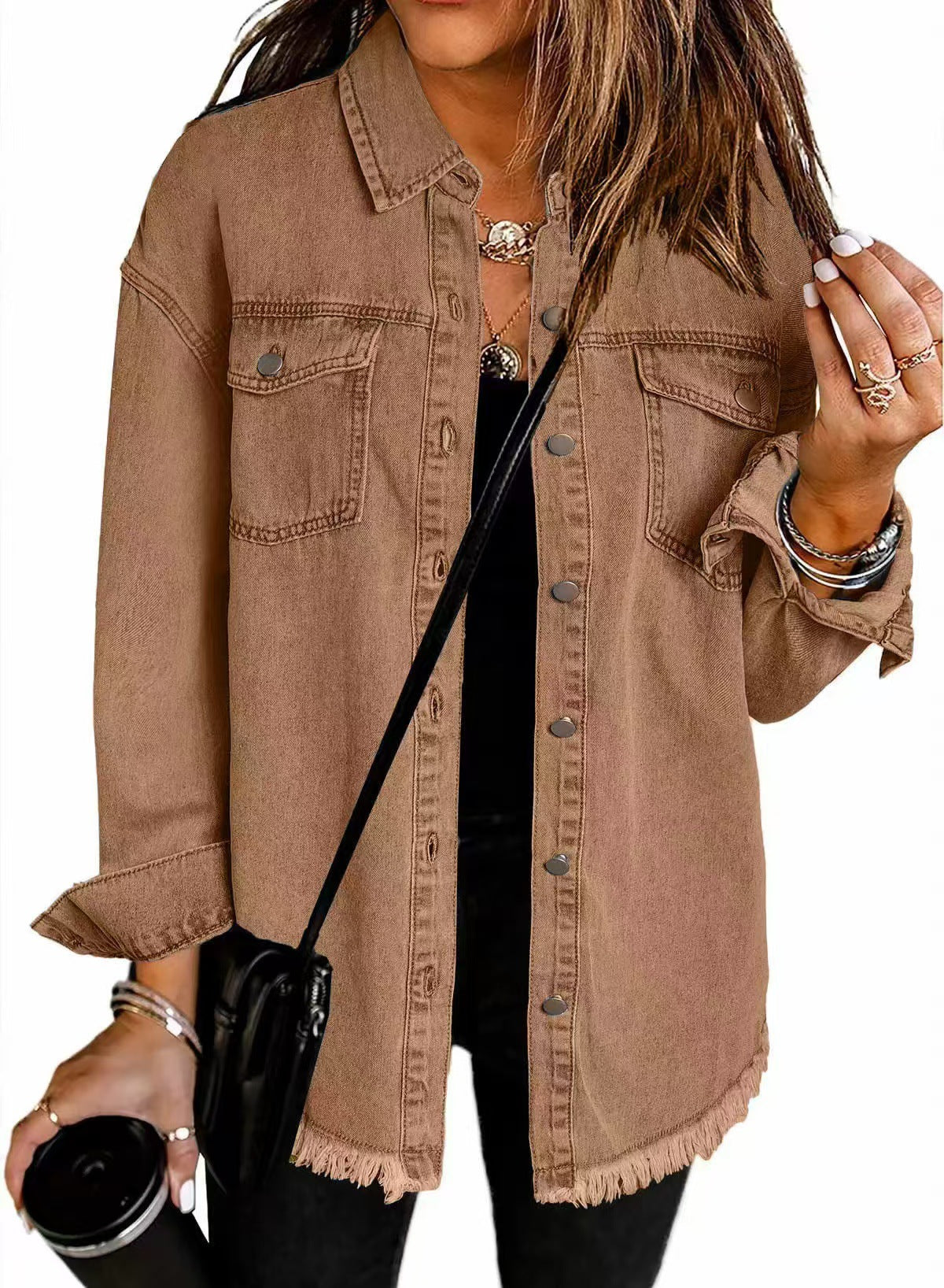 ISABEL | Chaqueta vaquera de corte holgado
