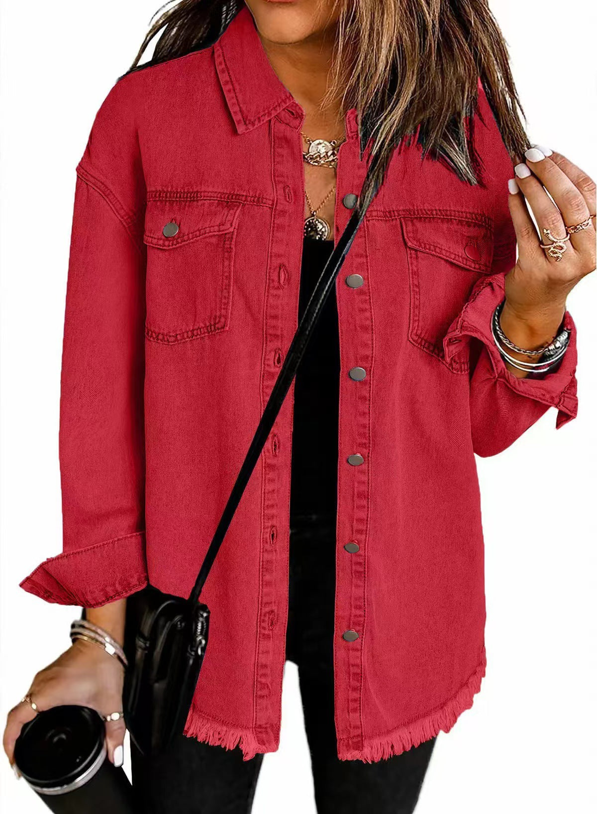 ISABEL | Chaqueta vaquera de corte holgado
