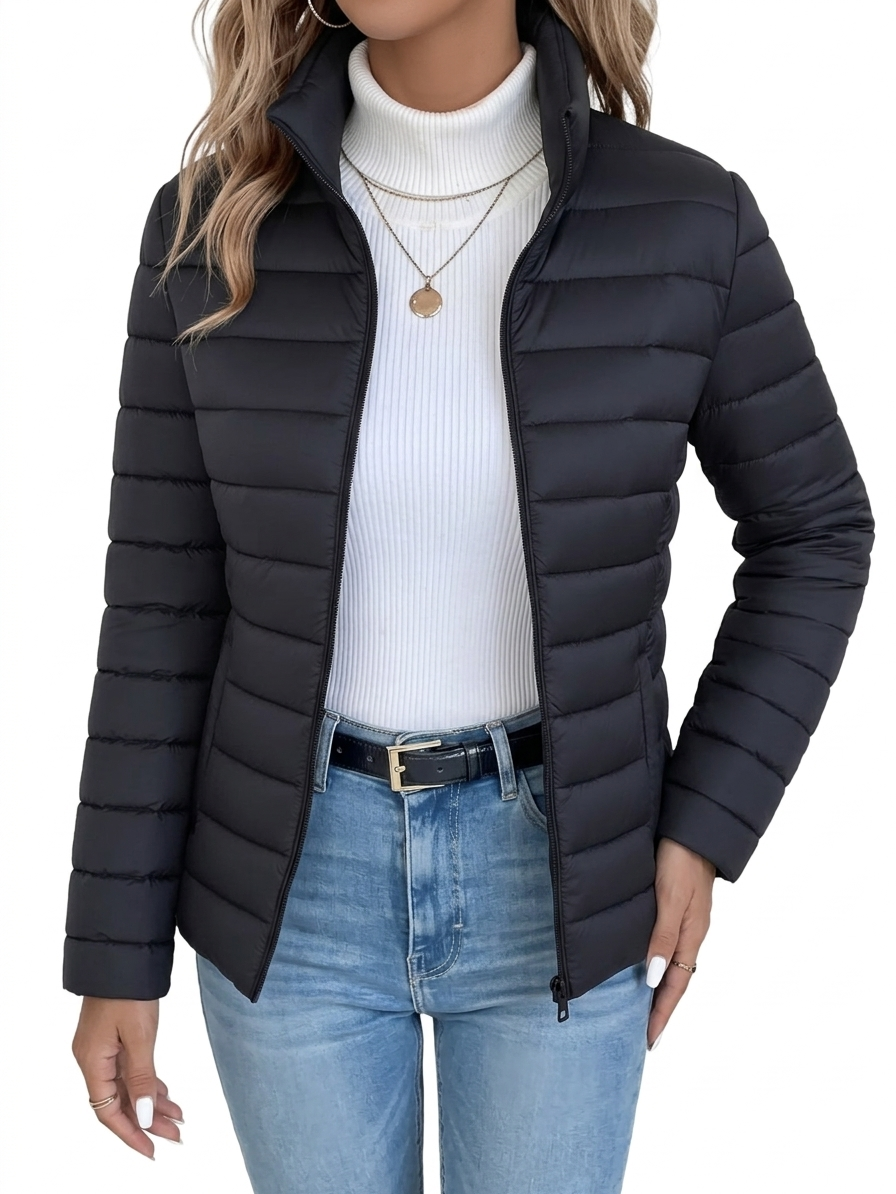 MAJA | Chaqueta acolchada con cuello alto