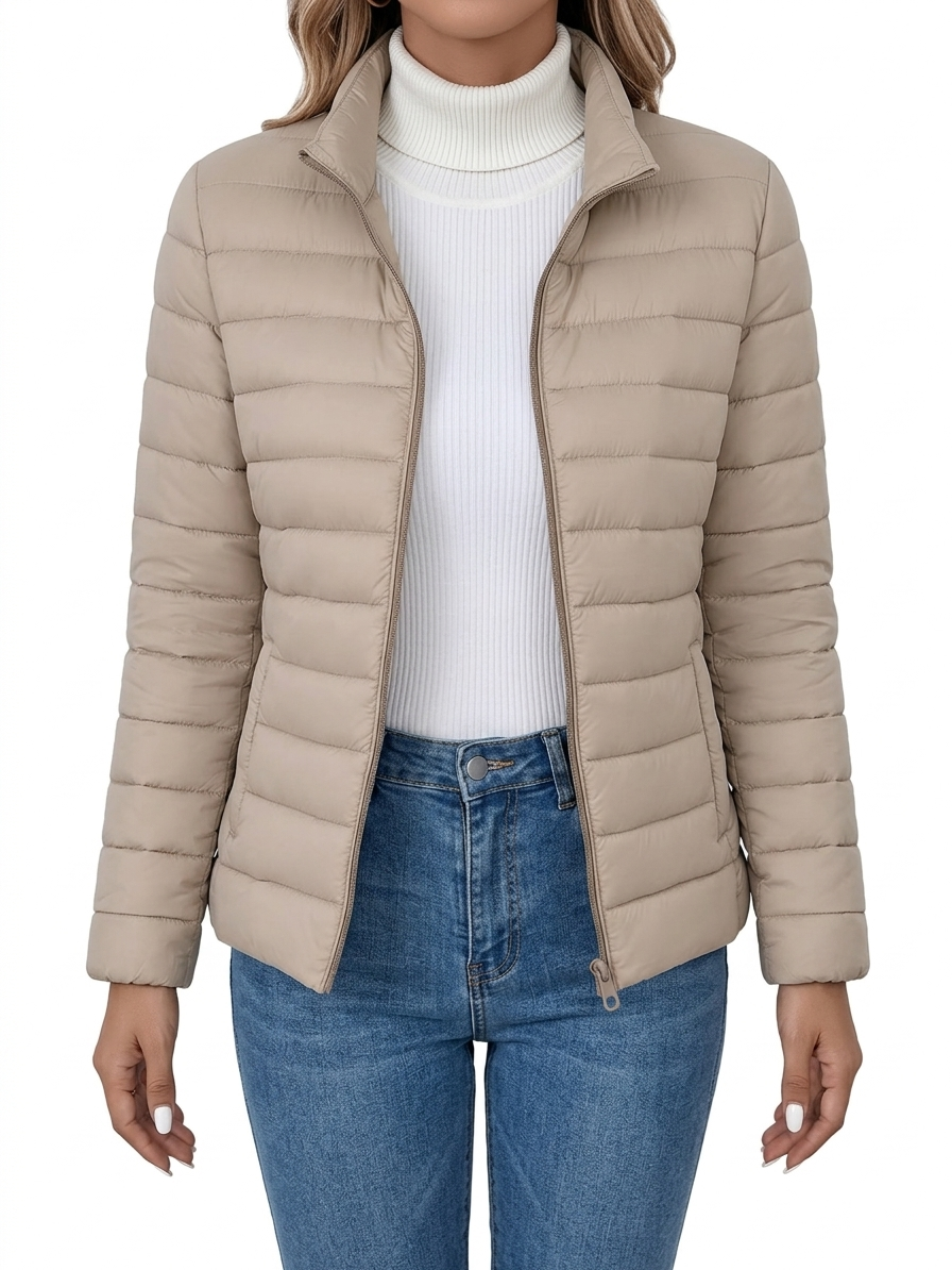 MAJA | Chaqueta acolchada con cuello alto