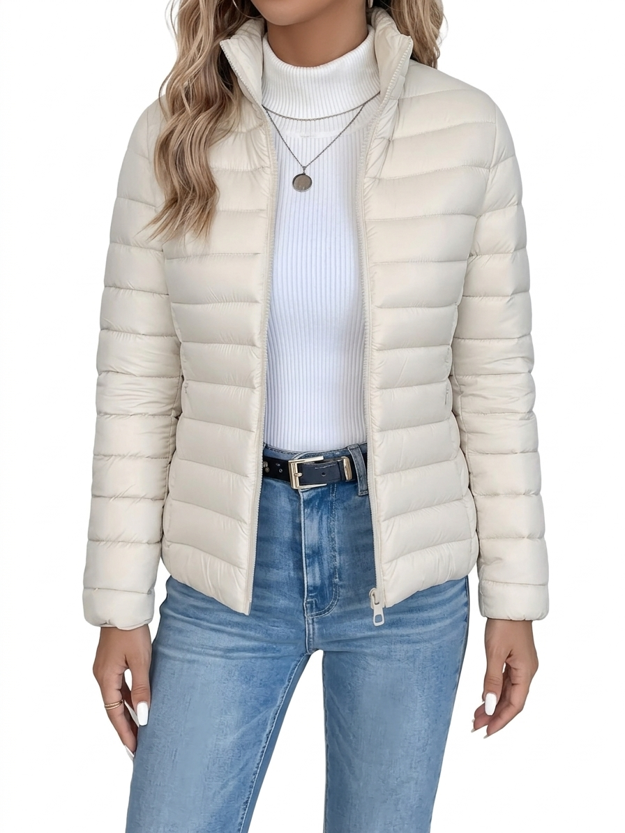 MAJA | Chaqueta acolchada con cuello alto