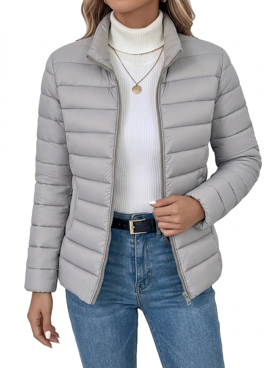 MAJA | Chaqueta acolchada con cuello alto