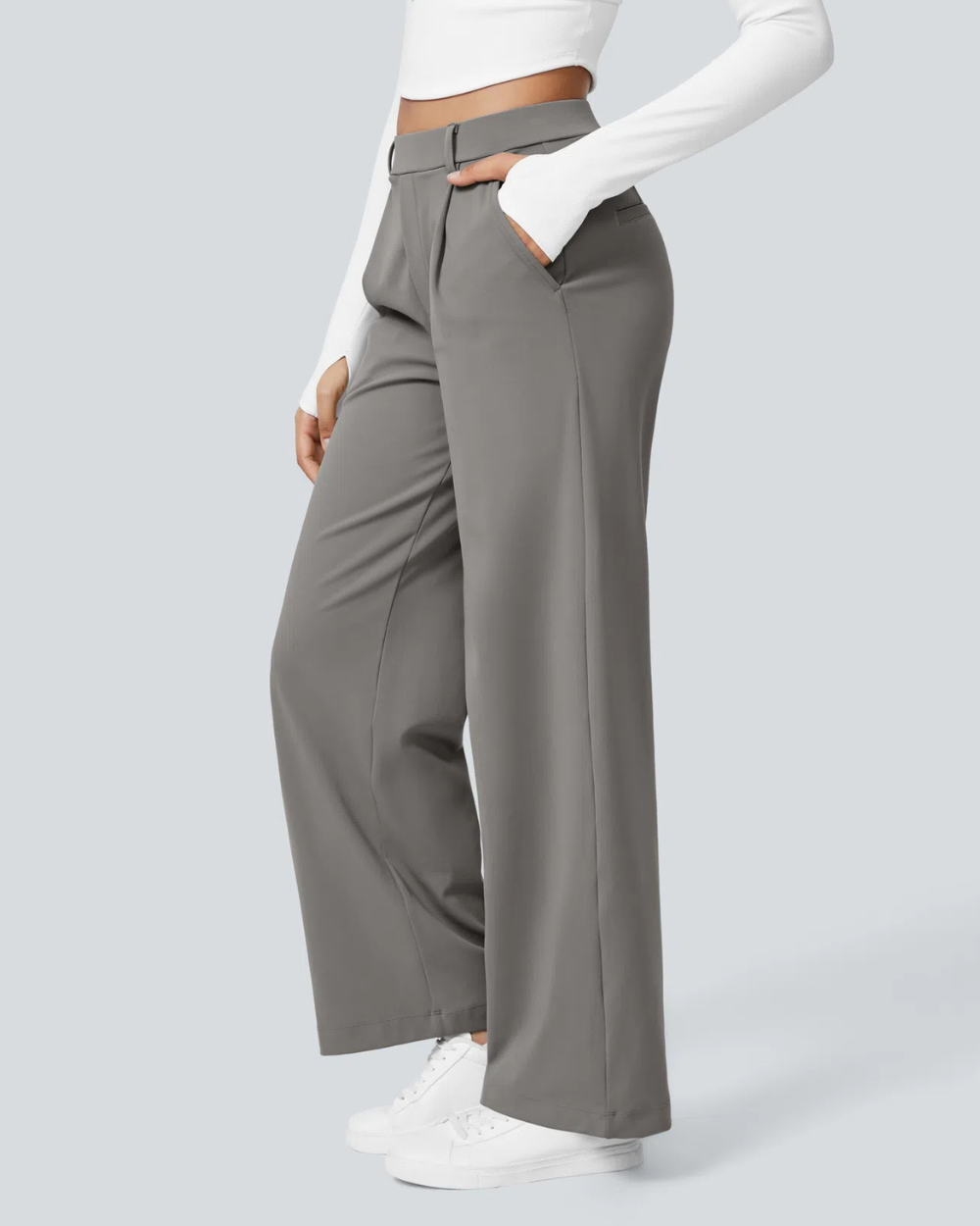 KAROLINA | Pantalón de talle alto recto