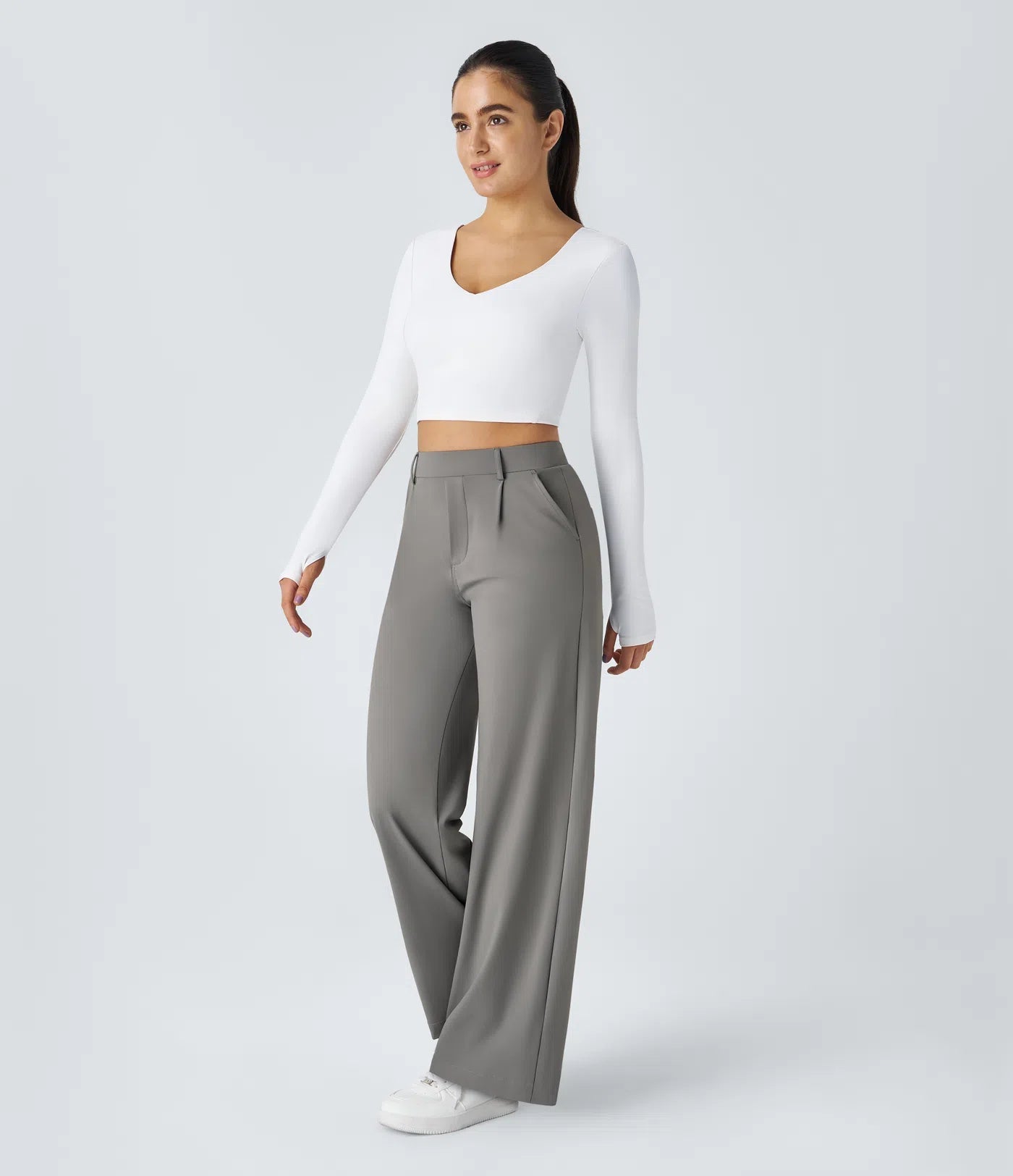KAROLINA | Pantalón de talle alto recto