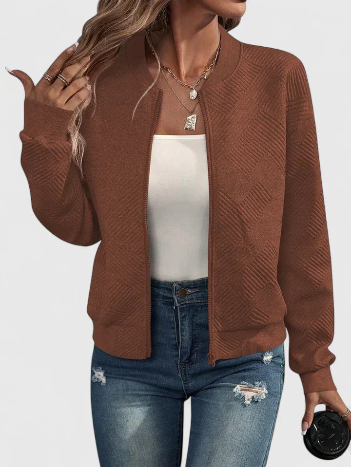 VEGA | Chaqueta con estampado geométrico