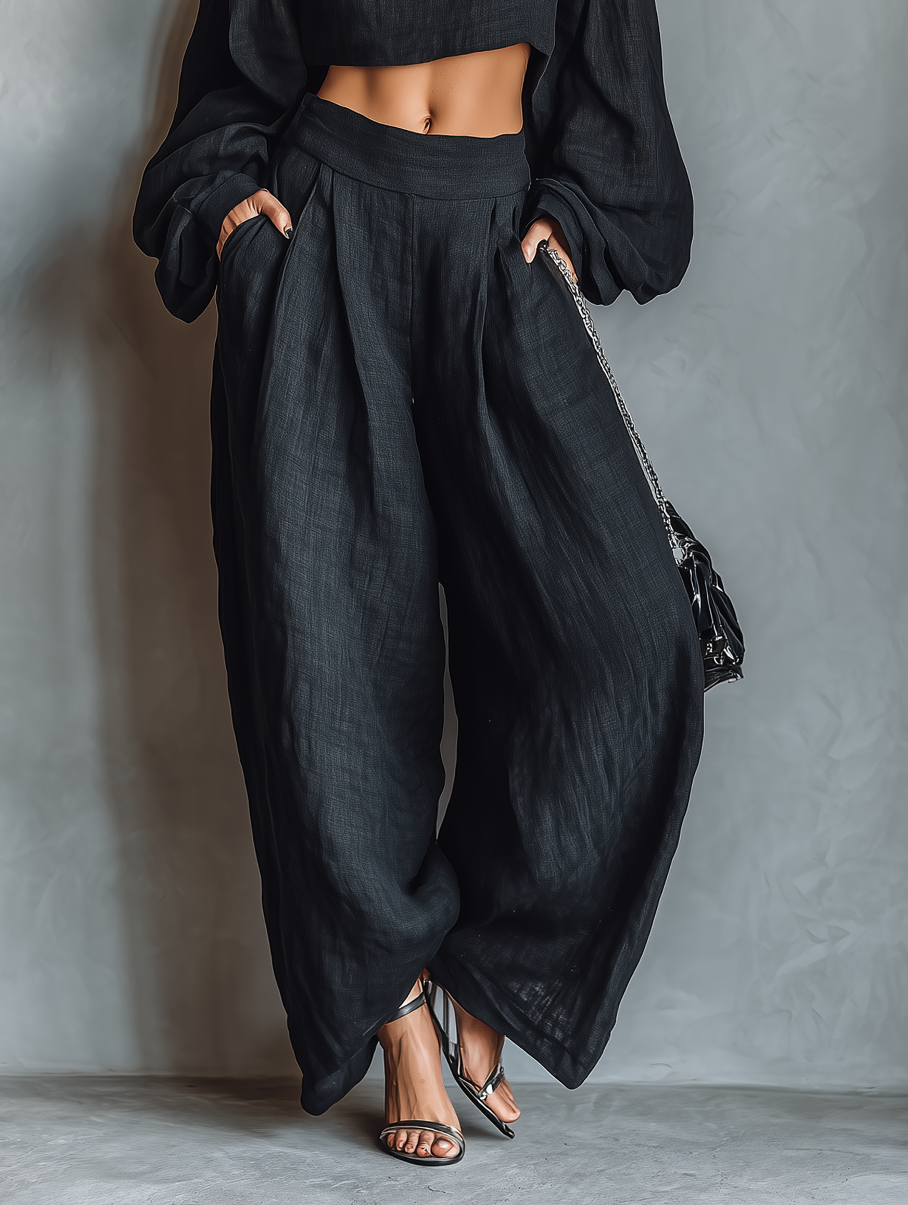 TESS | Conjunto con pantalón ancho
