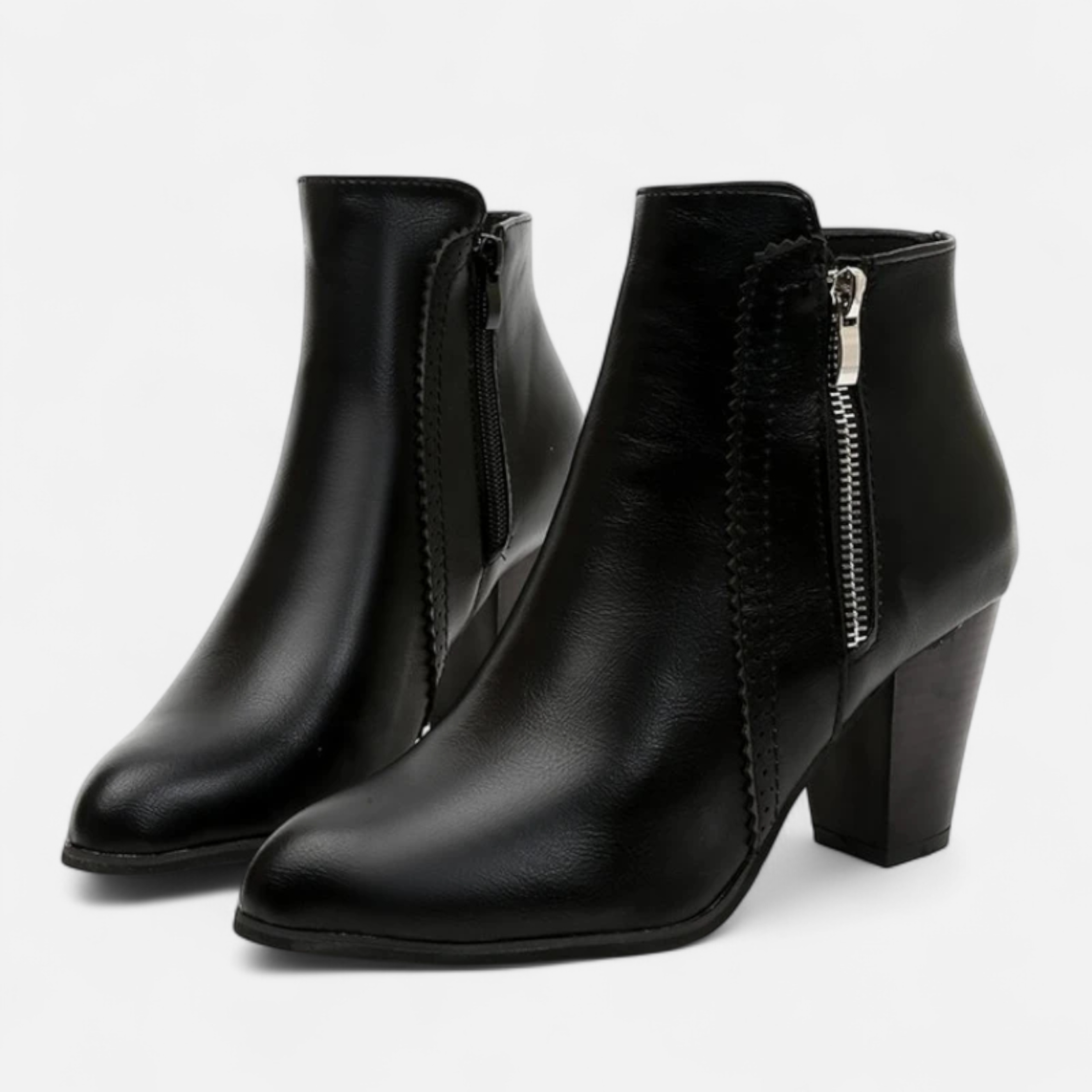 ELOÍSA | Botines con tacón retro