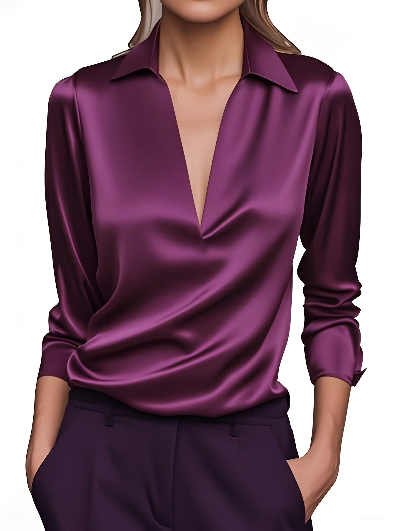 ALBA | Blusa con escote en V