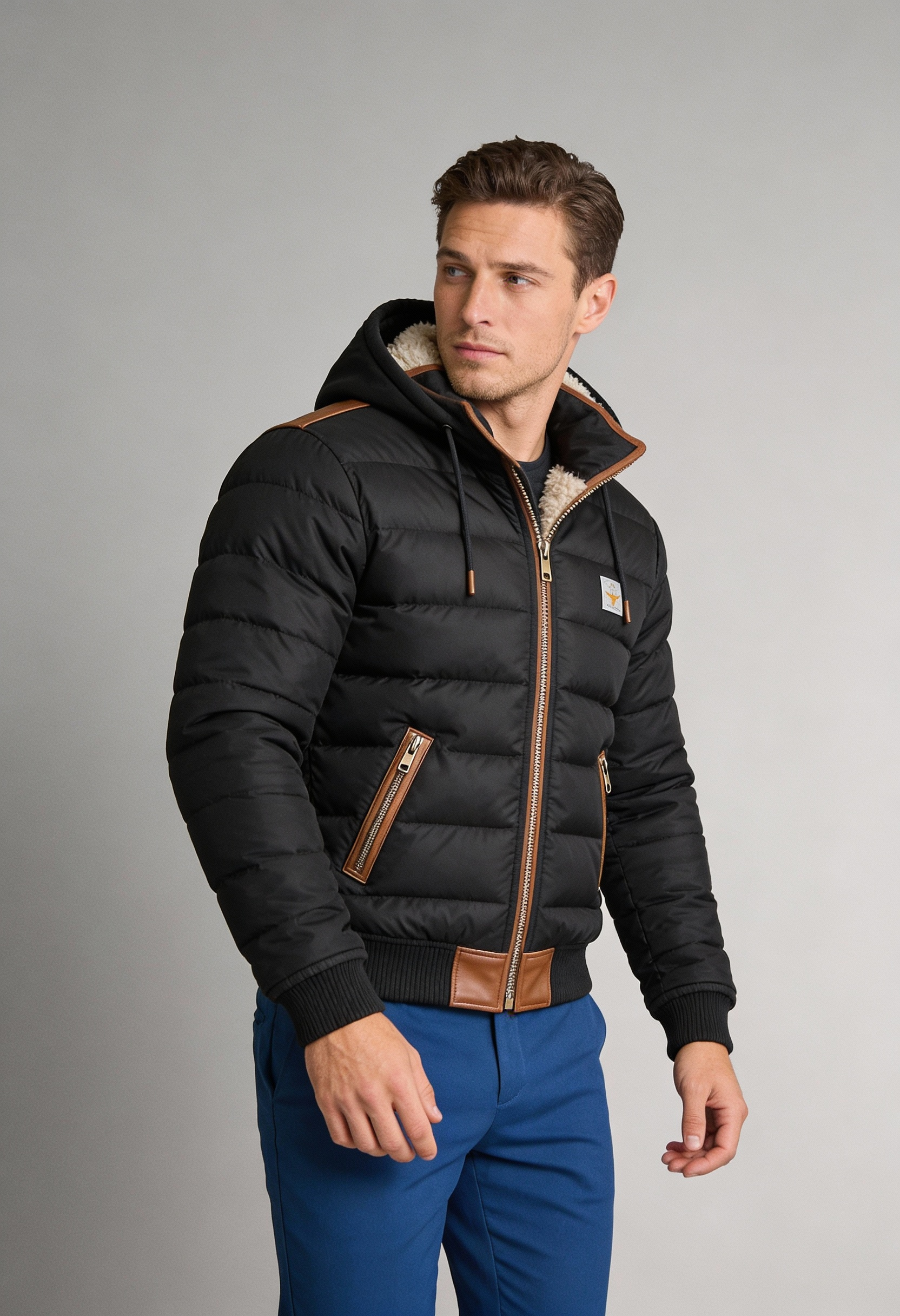 DAMIAN | Chaqueta acolchada con capucha