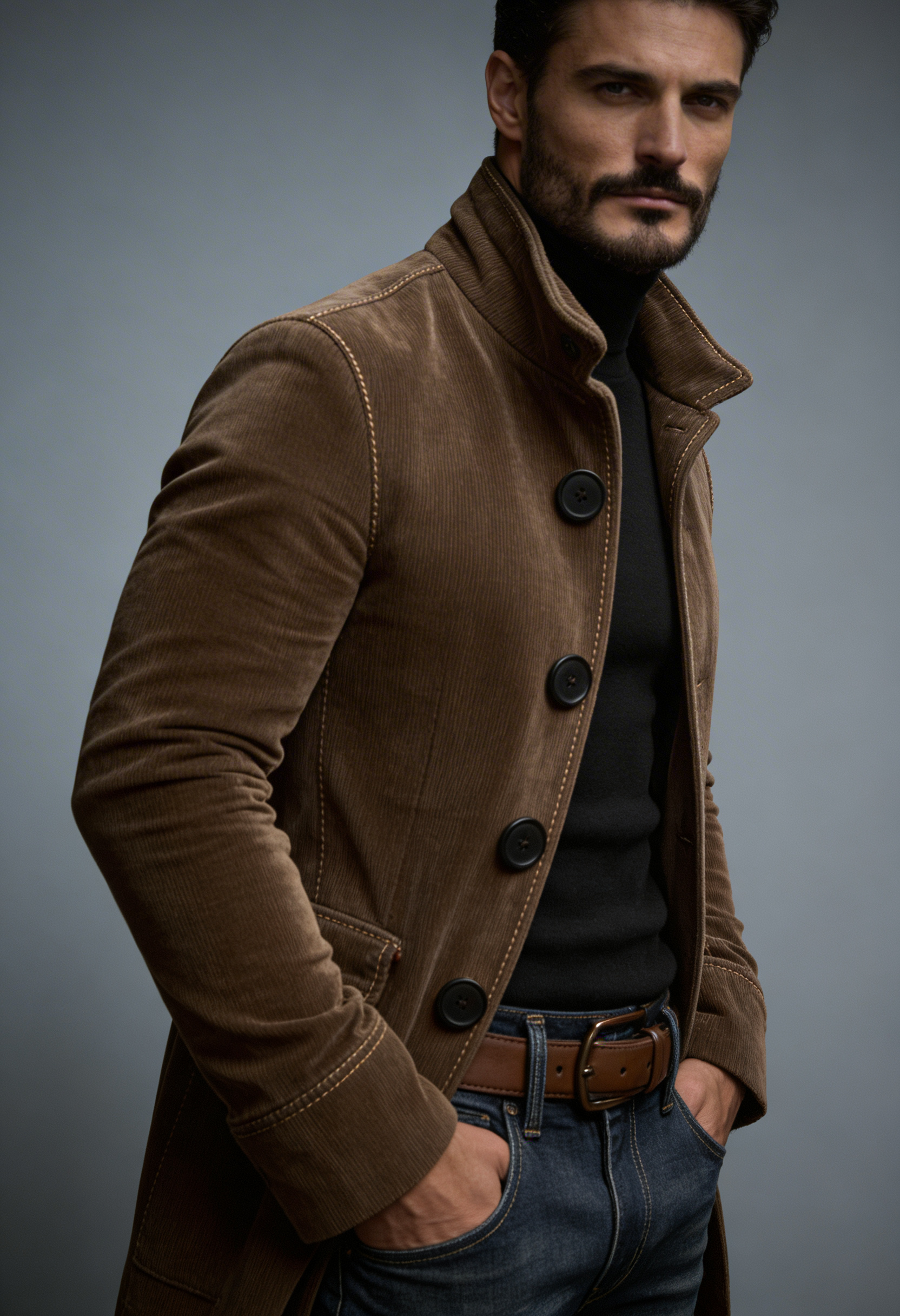 CRUZ | Chaqueta de hombre corte ajustado