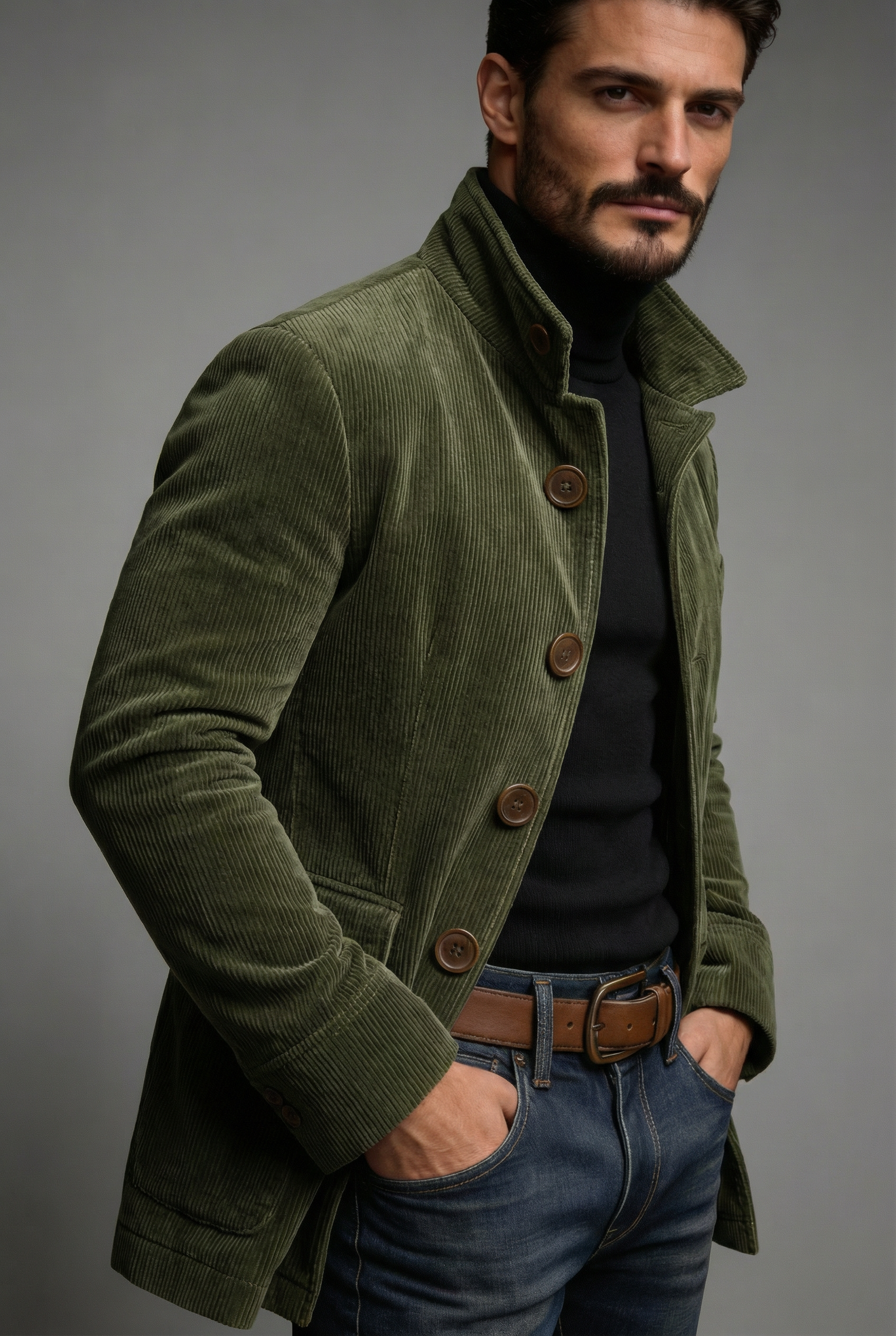 CRUZ | Chaqueta de hombre corte ajustado
