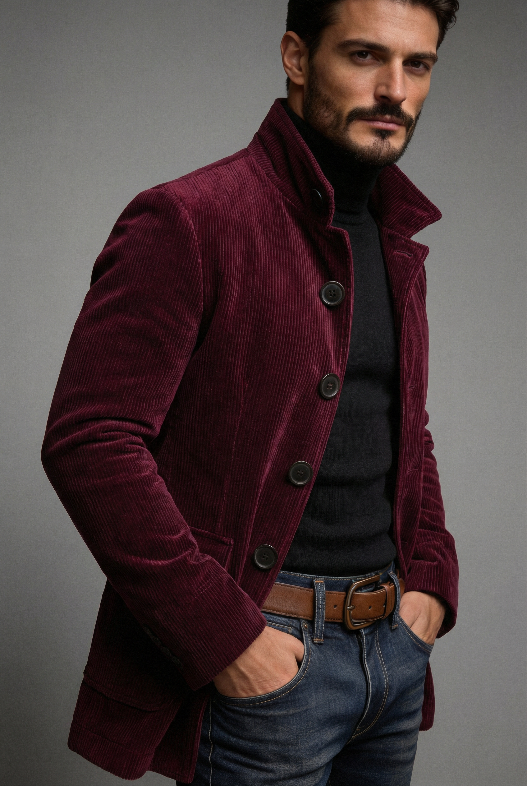 CRUZ | Chaqueta de hombre corte ajustado
