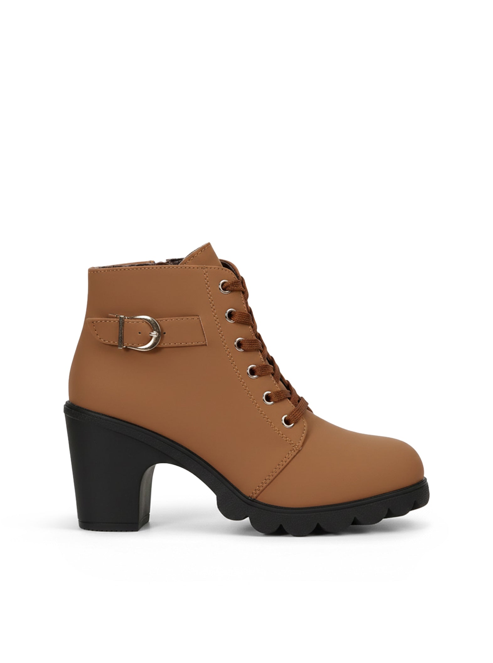 CLAIRE | Botines con tacón ancho