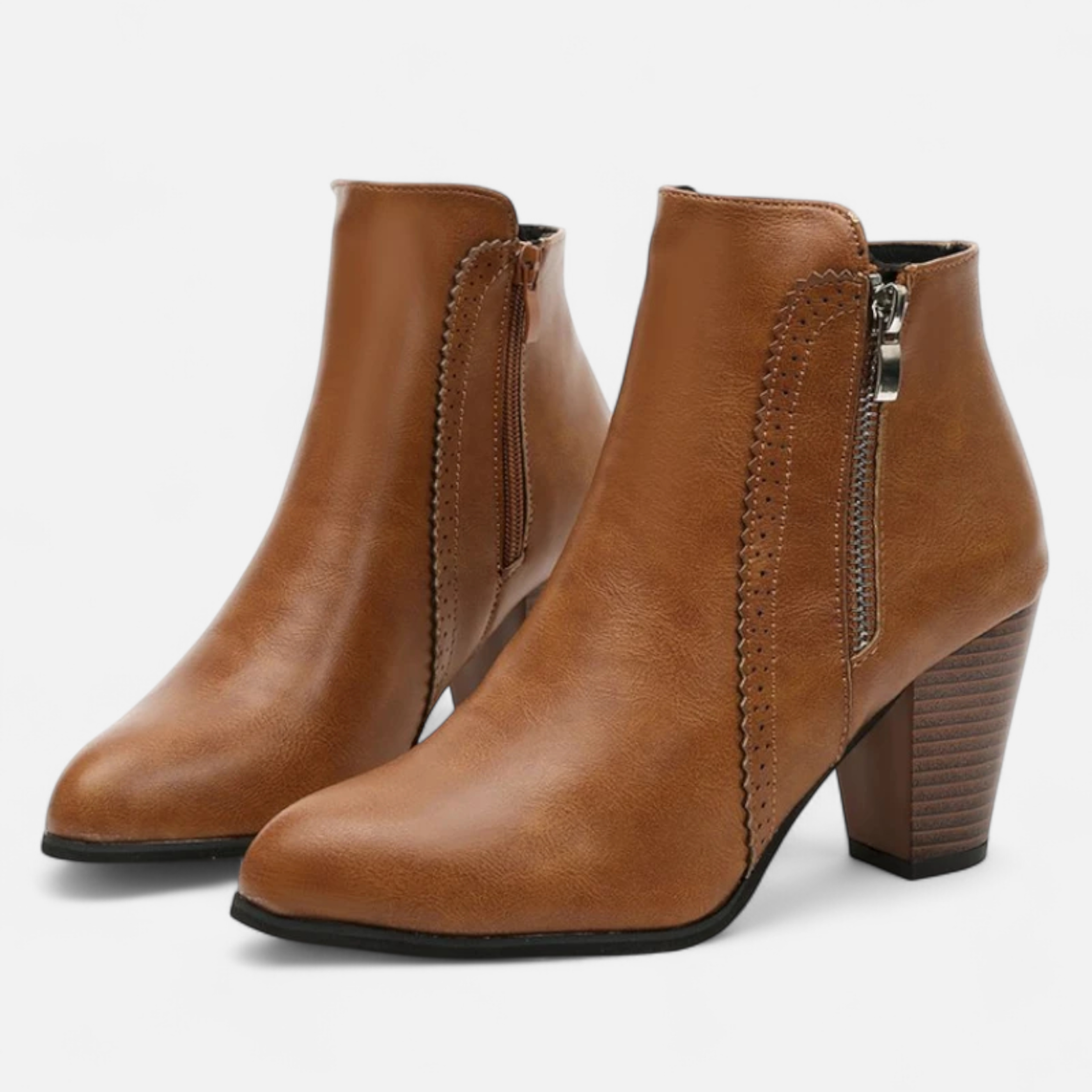 ELOÍSA | Botines con tacón retro