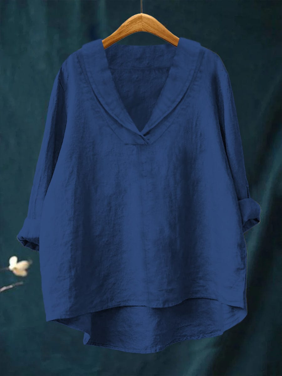 Blusa Elegante – Arianna – Vestibilità Sciolta e Stampa Artistica