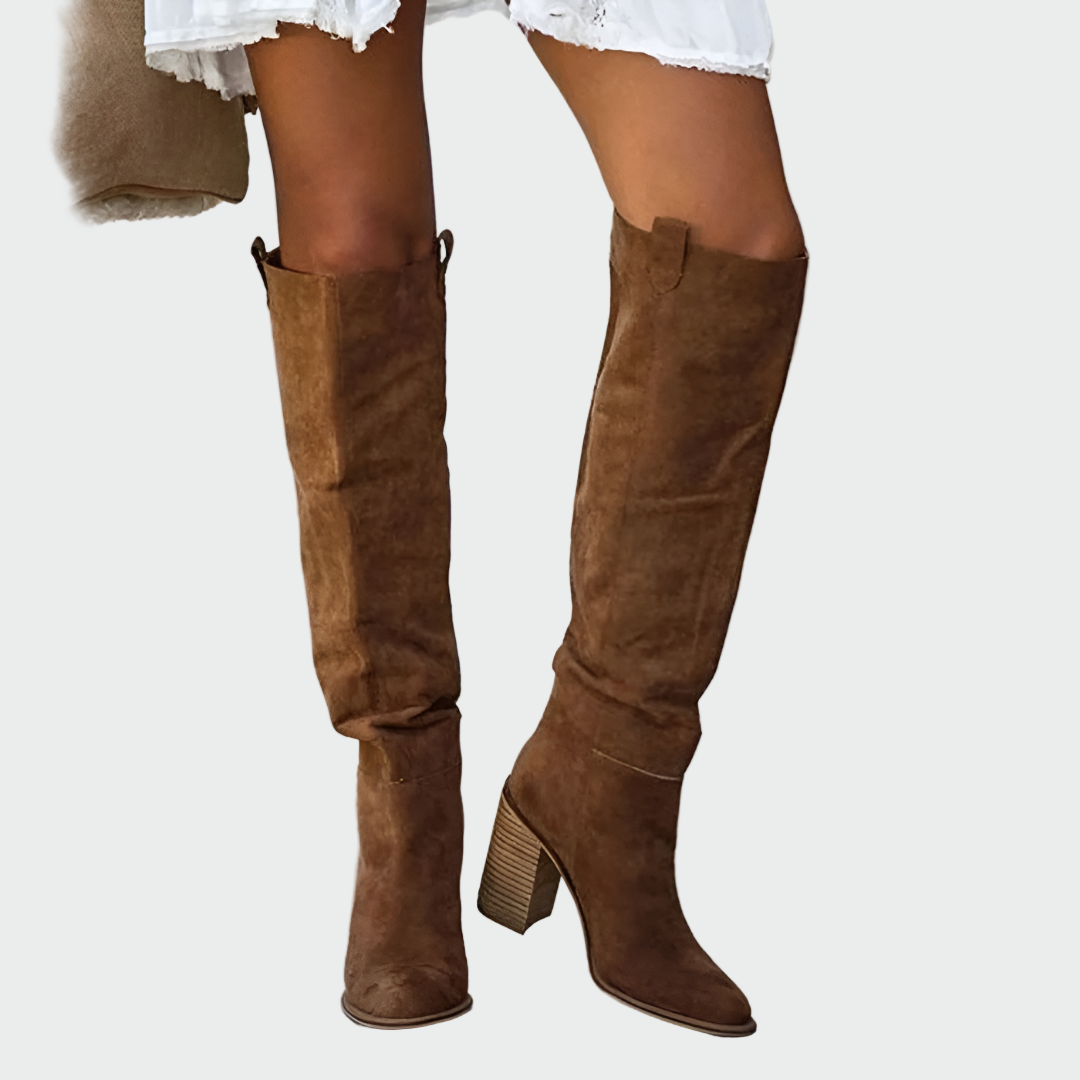 AURELIA | Bota western de caña alta