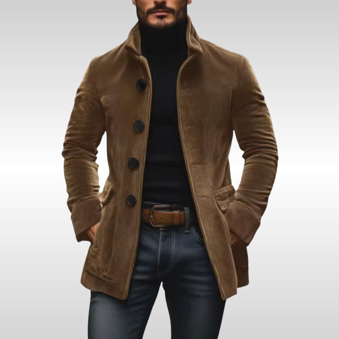 MARCO | Chaqueta de terciopelo acanalado