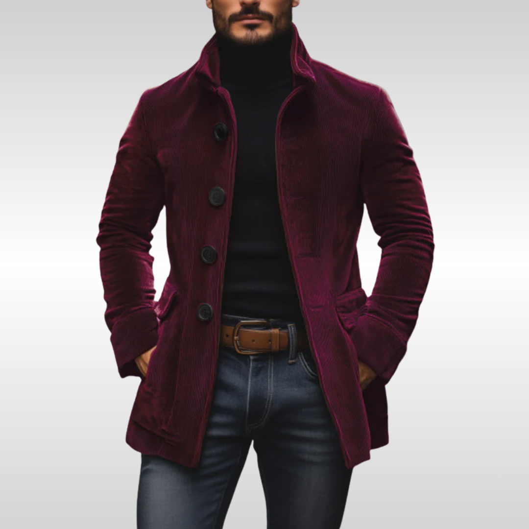 MARCO | Chaqueta de terciopelo acanalado