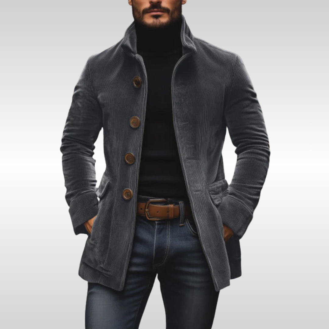 MARCO | Chaqueta de terciopelo acanalado