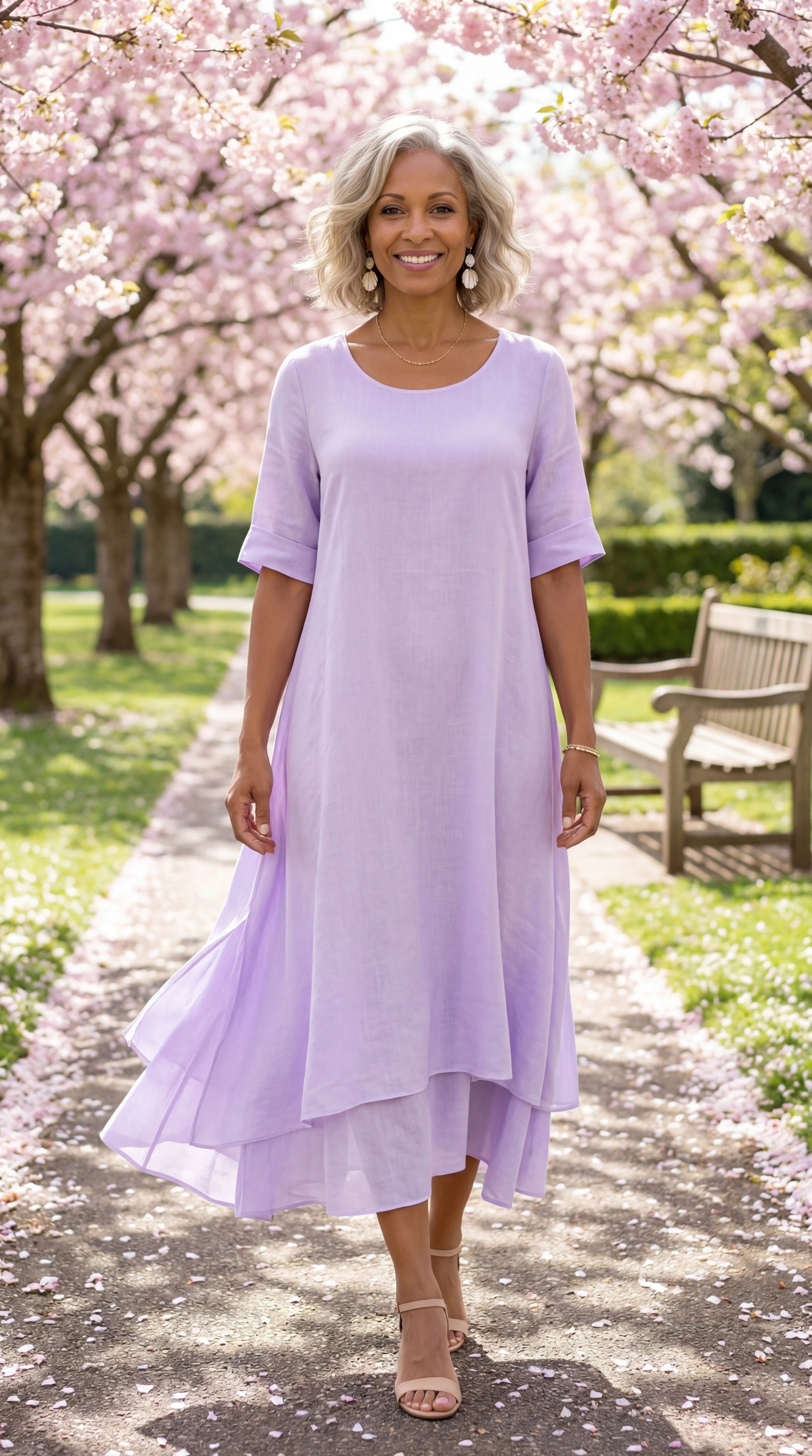 ARIA | Vestido fluido midi