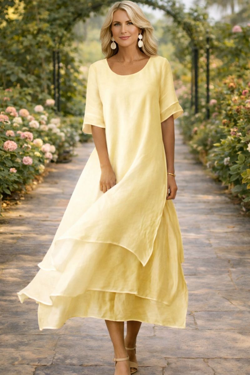 ARIA | Vestido fluido midi