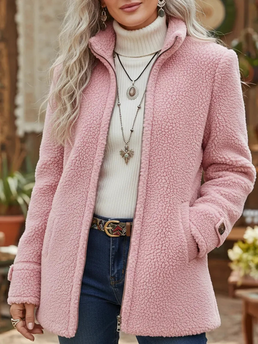 PAULA | Chaqueta teddy holgada