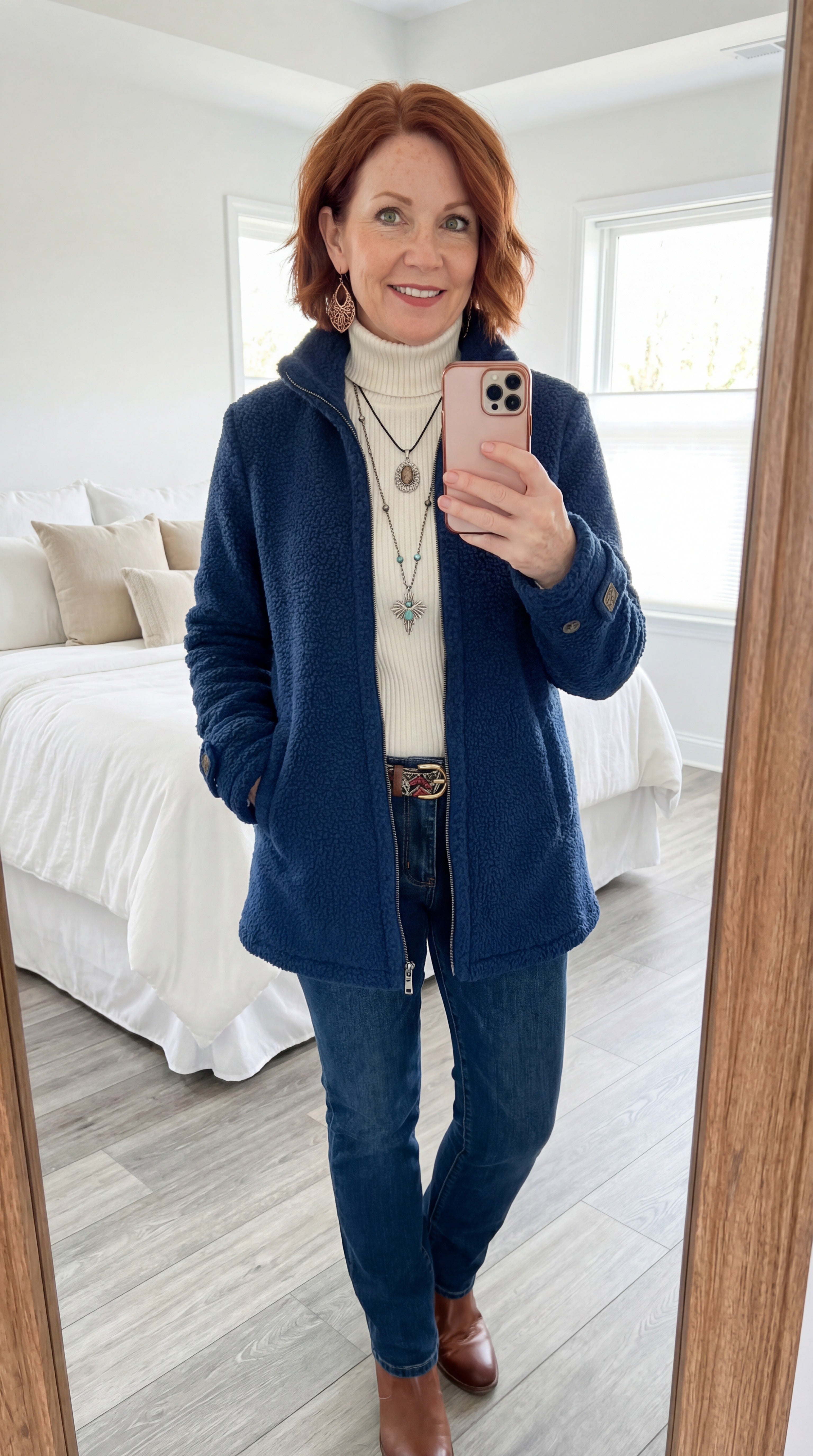 PAULA | Chaqueta teddy holgada