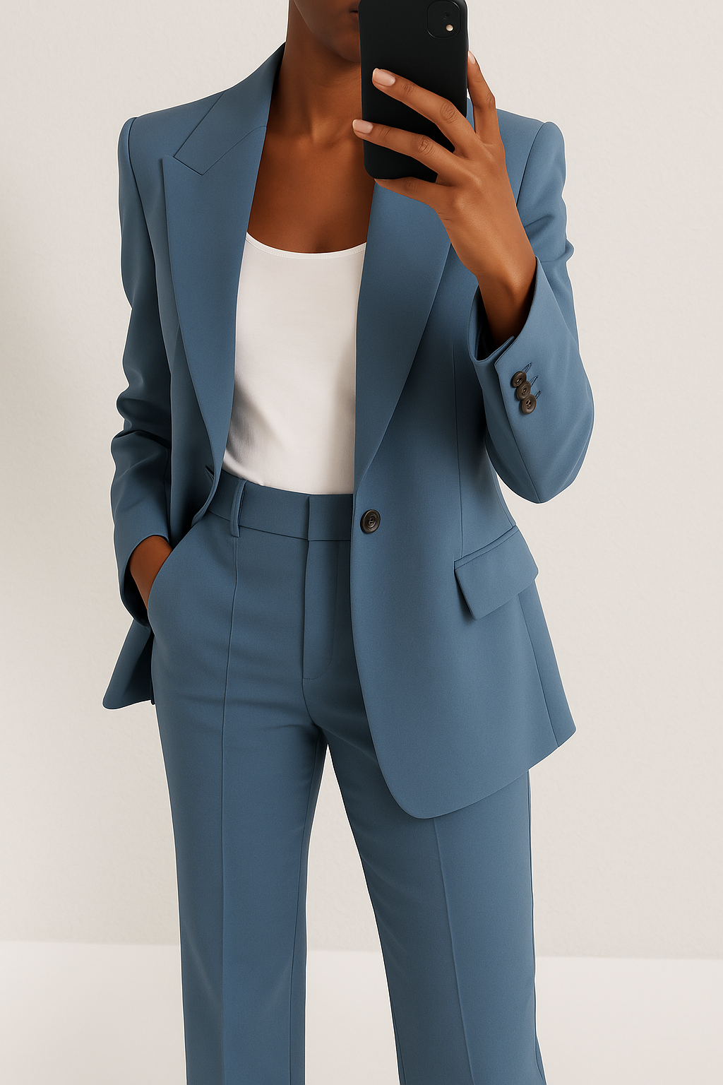 ELIZA | Conjunto con blazer de corte recto