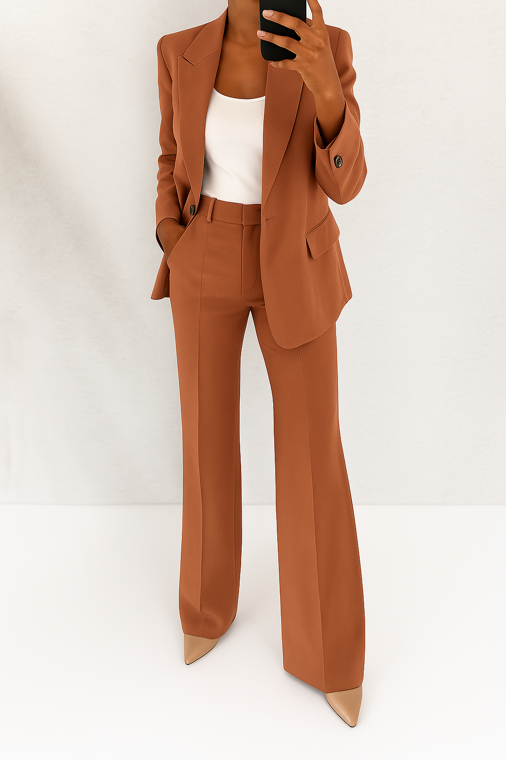 ELIZA | Conjunto con blazer de corte recto