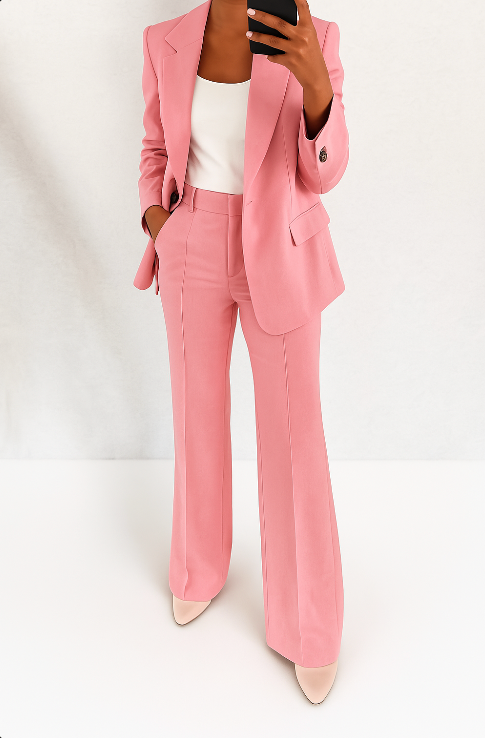ELIZA | Conjunto con blazer de corte recto