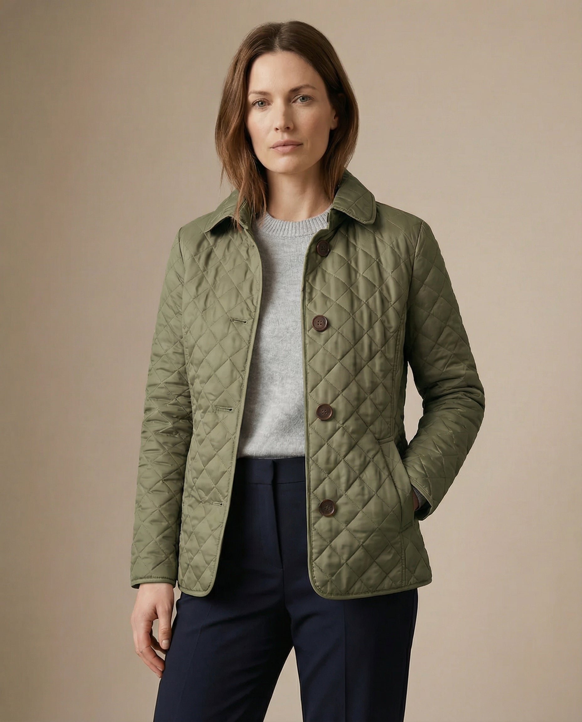 CATALINA | Chaqueta acolchada con botones