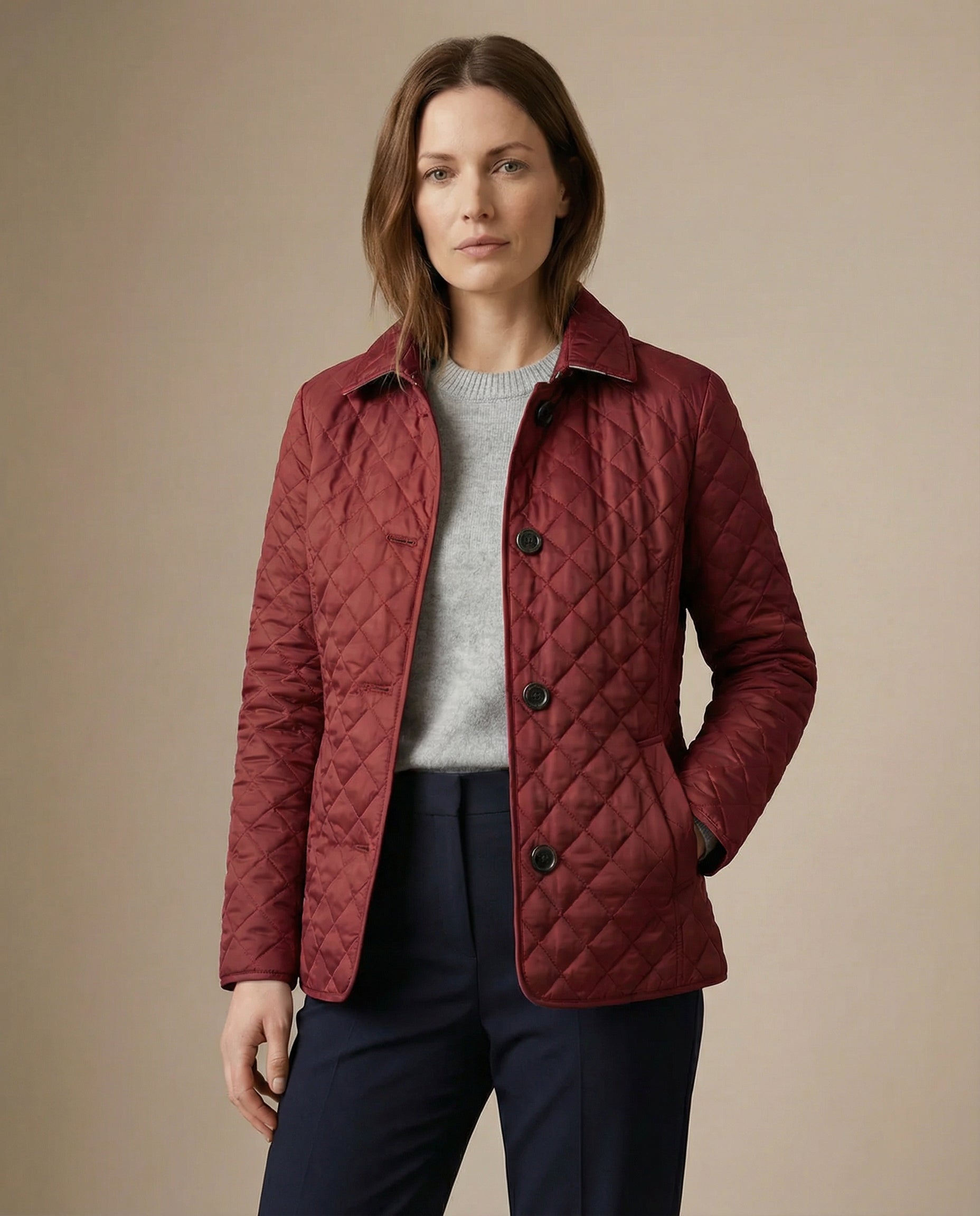 CATALINA | Chaqueta acolchada con botones