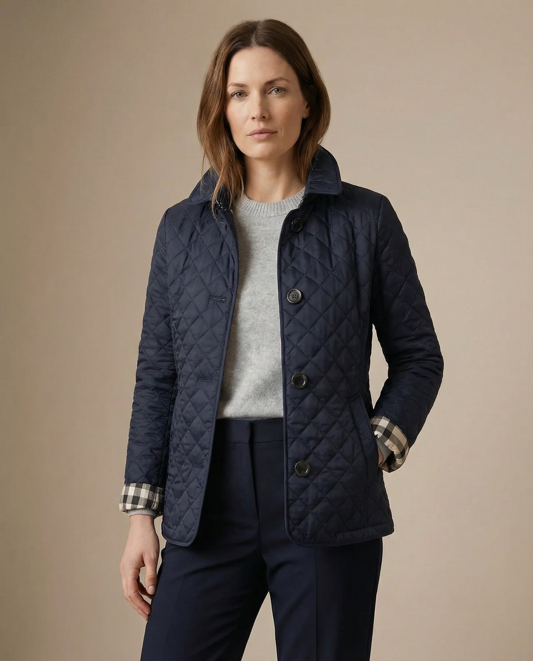 CATALINA | Chaqueta acolchada con botones
