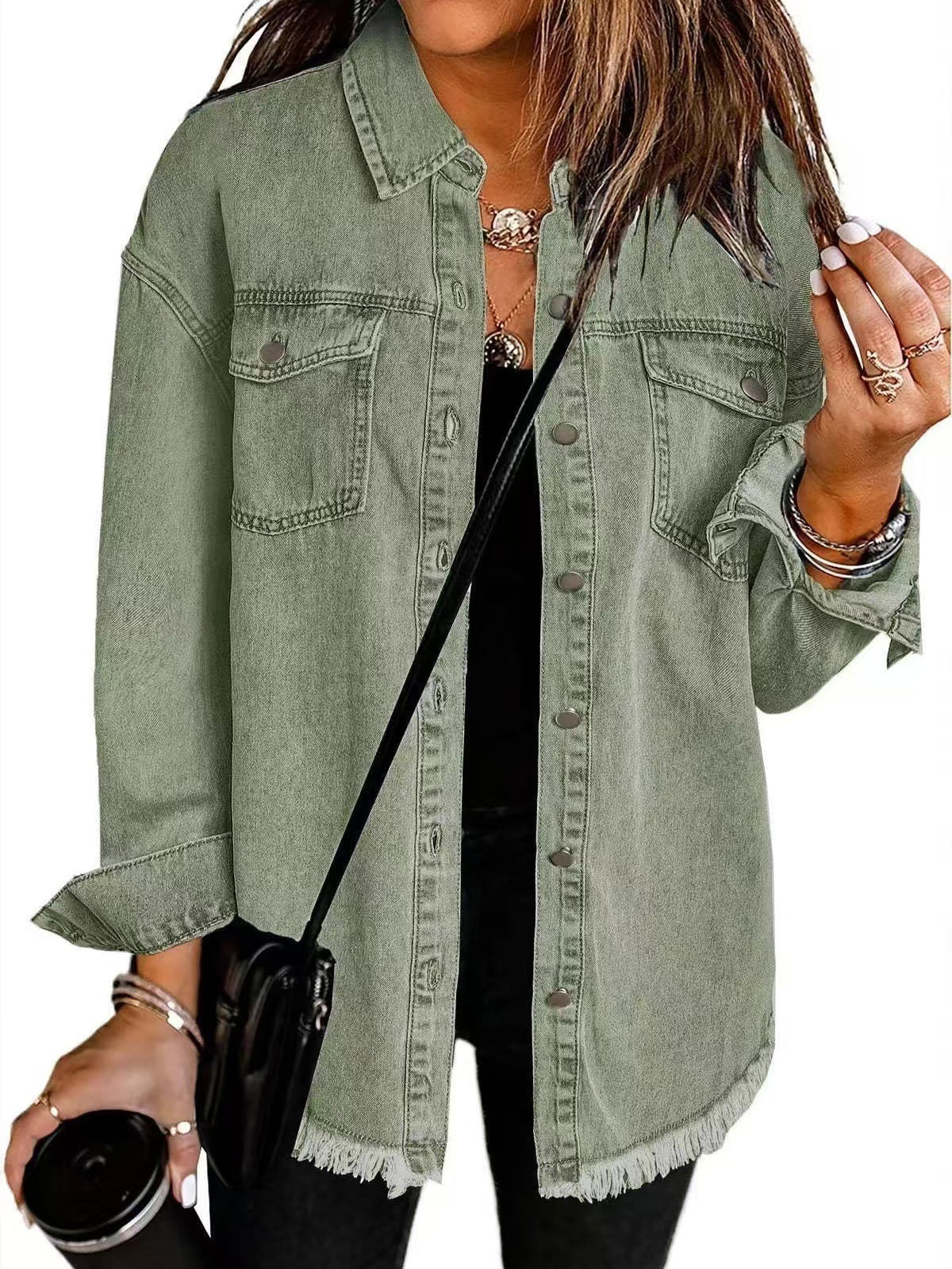 ISABEL | Chaqueta vaquera de corte holgado