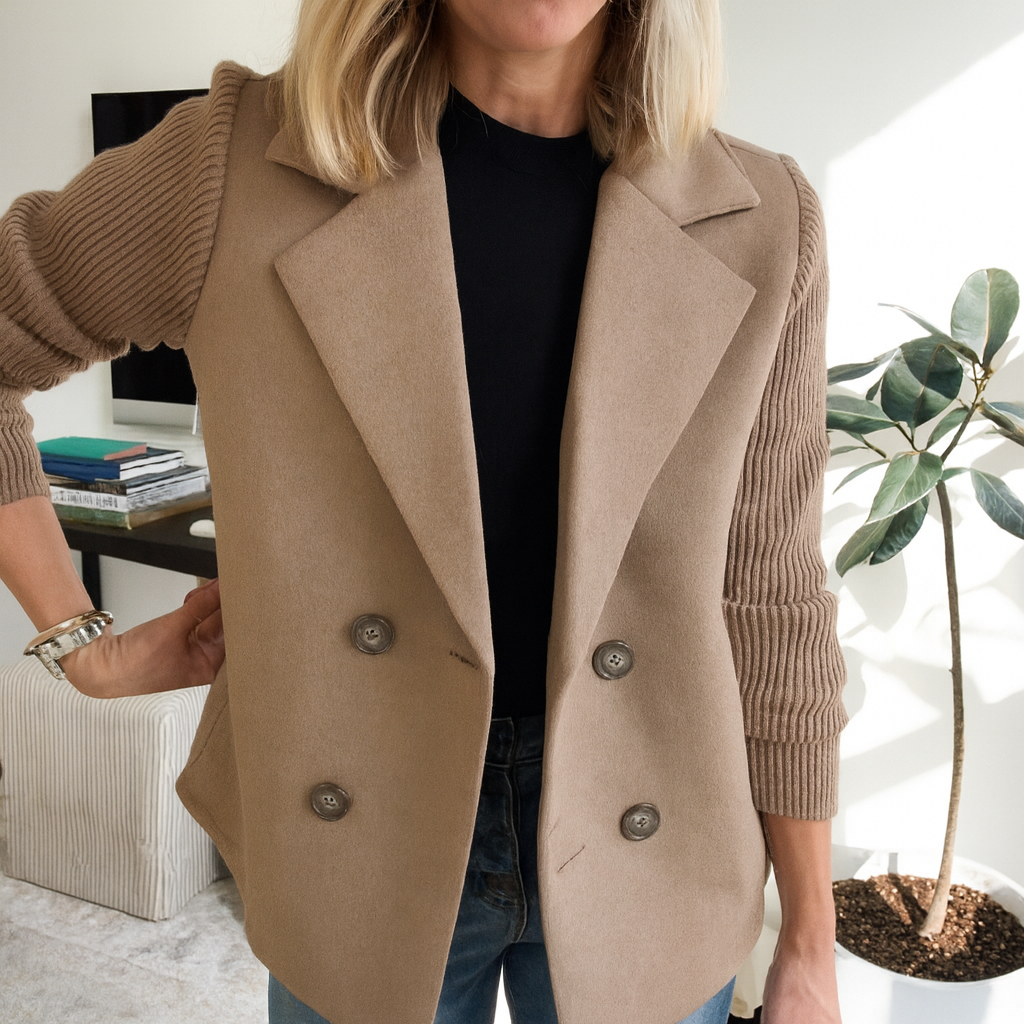 SASHA | Blazer de punto con botones
