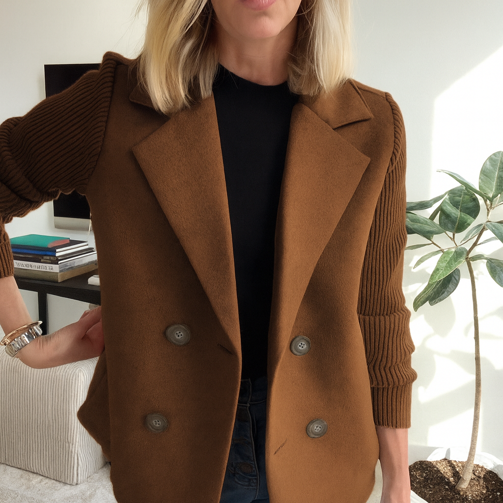 SASHA | Blazer de punto con botones