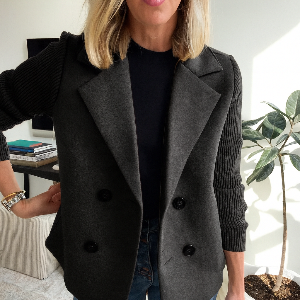SASHA | Blazer de punto con botones