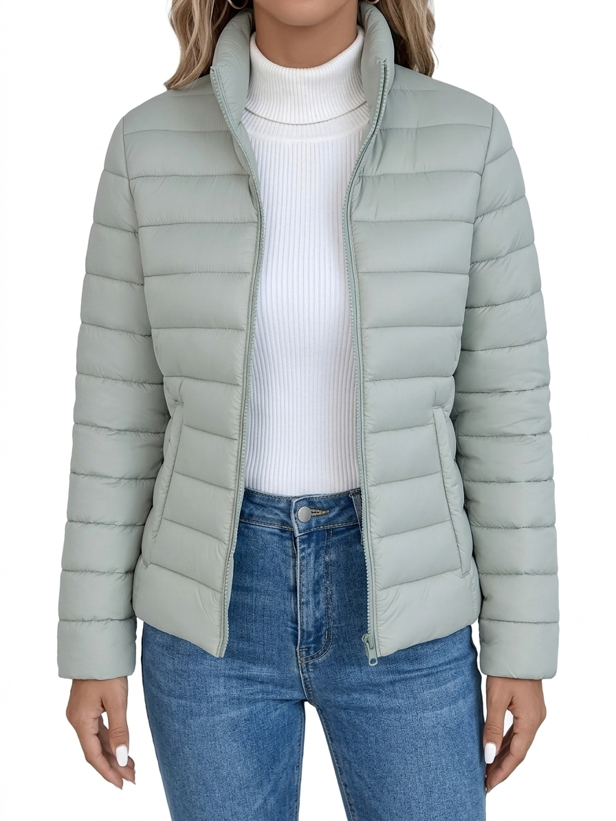 MAJA | Chaqueta acolchada con cuello alto