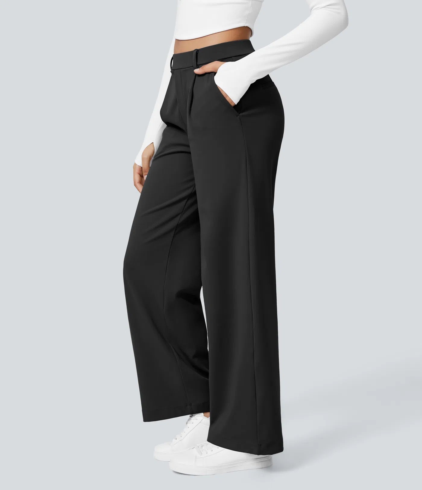 KAROLINA | Pantalón de talle alto recto
