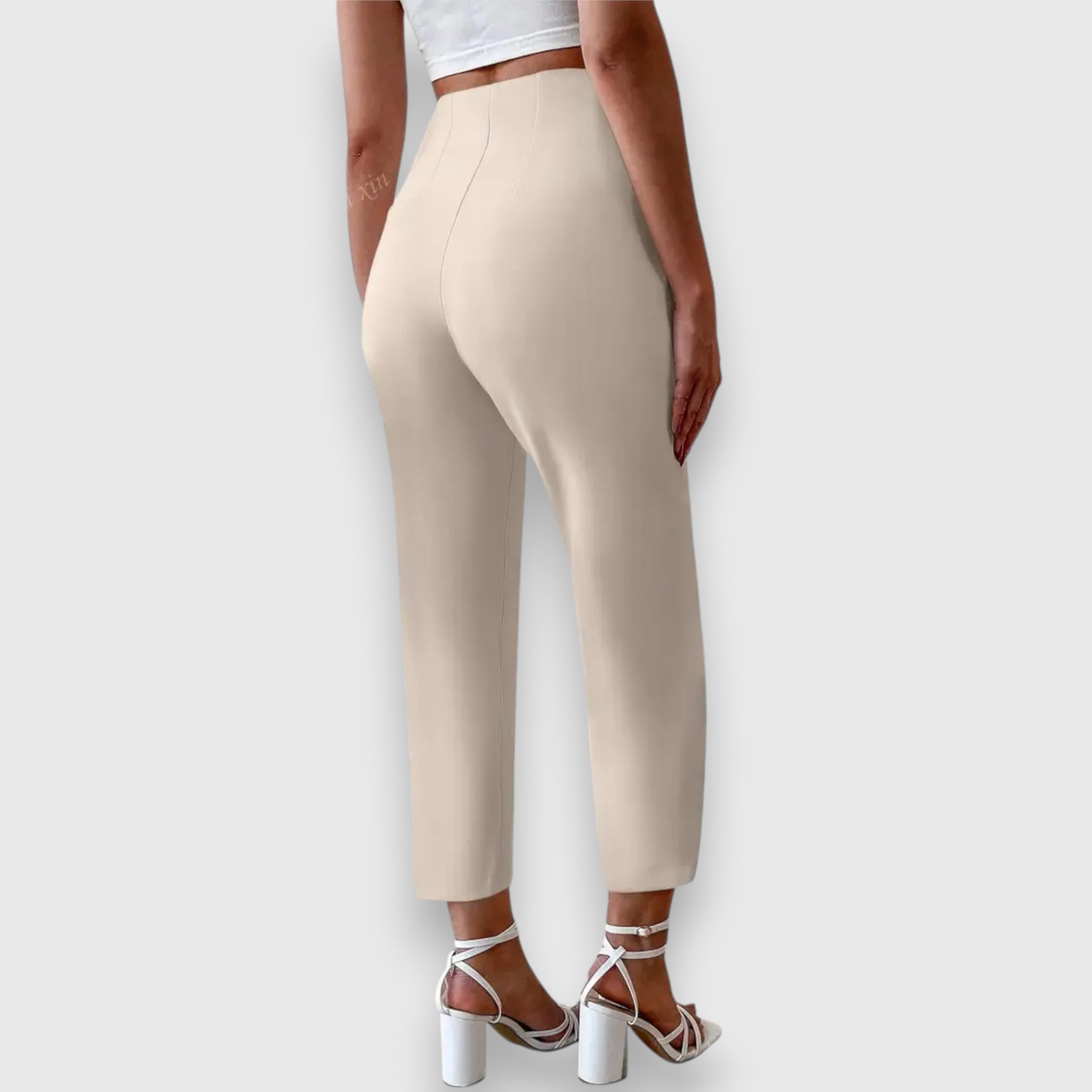 VERENA | Pantalón de rayas con tiro alto