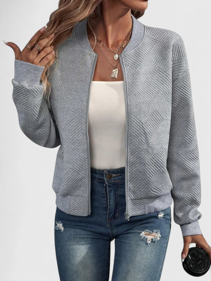 VEGA | Chaqueta con estampado geométrico