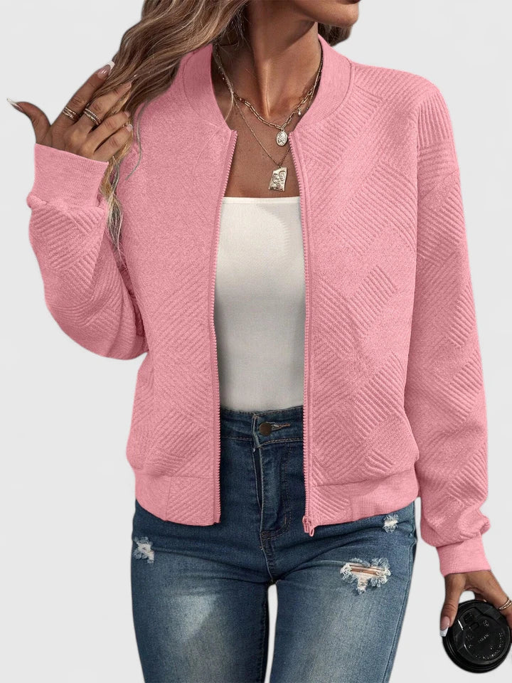 VEGA | Chaqueta con estampado geométrico